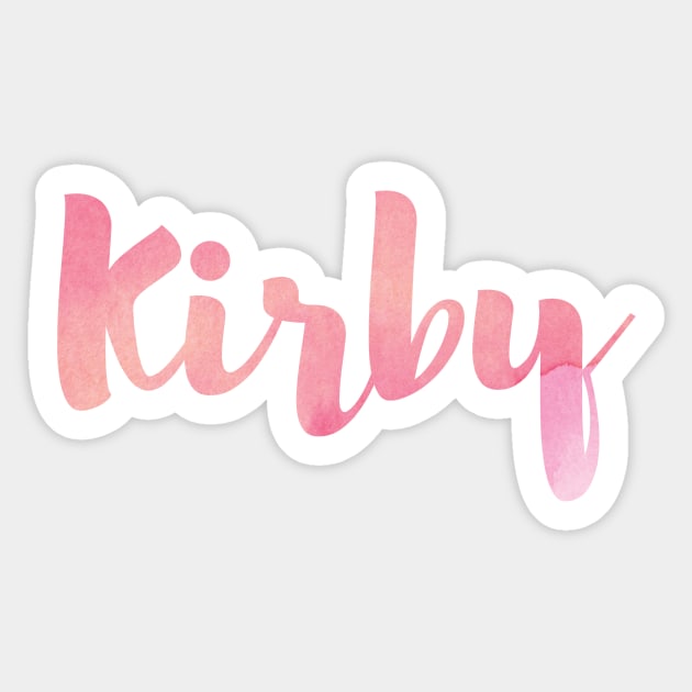 Kirby Sticker by ampp